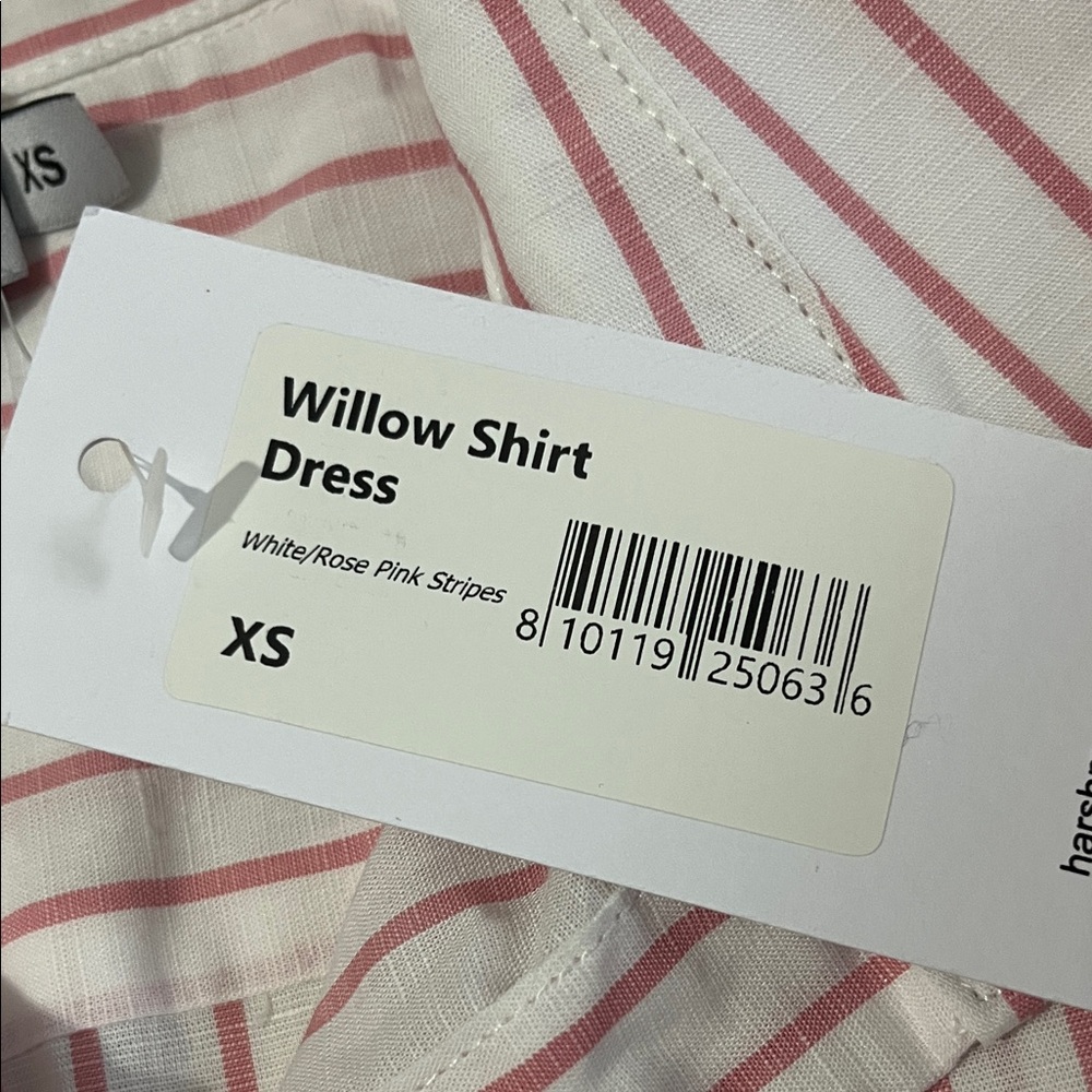 Harshman Willow Shirt Dress Size XS NWT - Picture 8 of 11